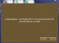 Tourney win 8000