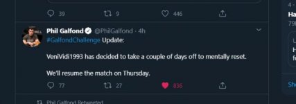 Phil G update 1
