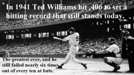 Ted Williams 406 Failed 6 of 10