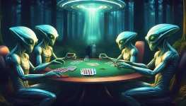 Poker aliens