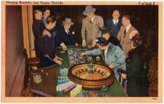 Playing roulette Las Vegas Nevada 