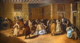 Ca Rezzonico   Il Ridotto di palazzo Dandolo a San Moise   Francesco Guardi
