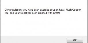 Royal flush bonus 1000