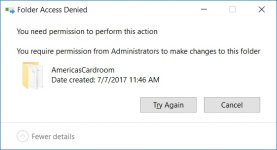 Folder Access Denied